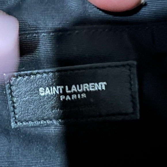 💯 Authentic YSL Rive Gauche Clutch Pouch - Picture 4 of 10